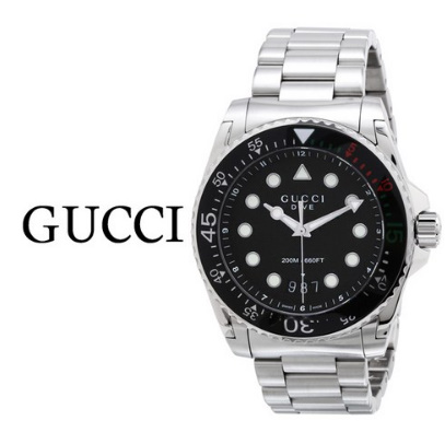  GUCCI 구찌 정품 다이브 남성용 메탈시계 YA136208A