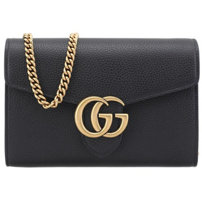 [Gucci]구찌 Black (Designer Colour) Leather 여성 크로스백 401232A7M0T1000