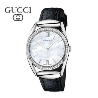  YA140406 구찌 GUCCI 다이아몬드 여성용 가죽시계