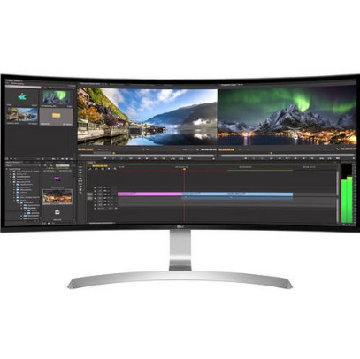 LG LG 34CB99-W 34 21:9 UltraWide Curved IPS Monitor