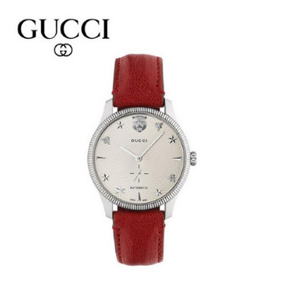  구찌 [GUCCI] 남성가죽시계 G-Timeless YA126346