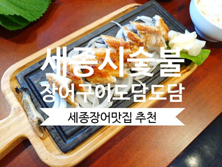  세종시장어 숯불장어구이 전문점 도담도담 장어정식