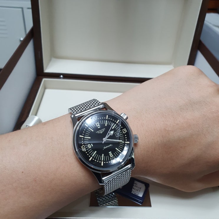 드디어 구매한 론진 레전드다이버 42mm