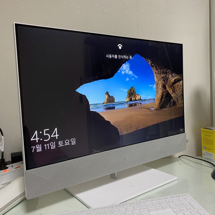  올인원 PC 추천; HP 2020년 신형 파빌리온 올인원 27인치; 27-d0721kr