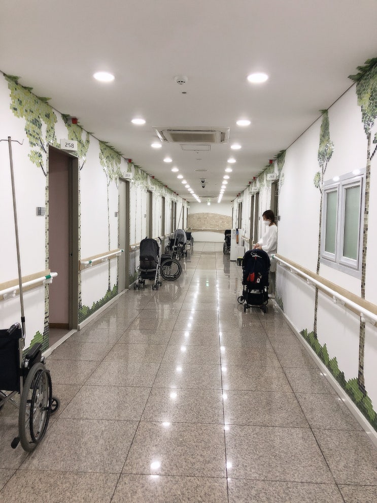  동탄 센트럴 아동병원에서의 입원