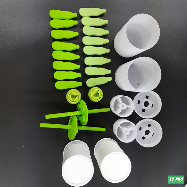 3D프린터로 만든 장미꽃 무드등 (SLA방식/ABS Like 레진/일반 도색)-쓰리디프로/3D프로