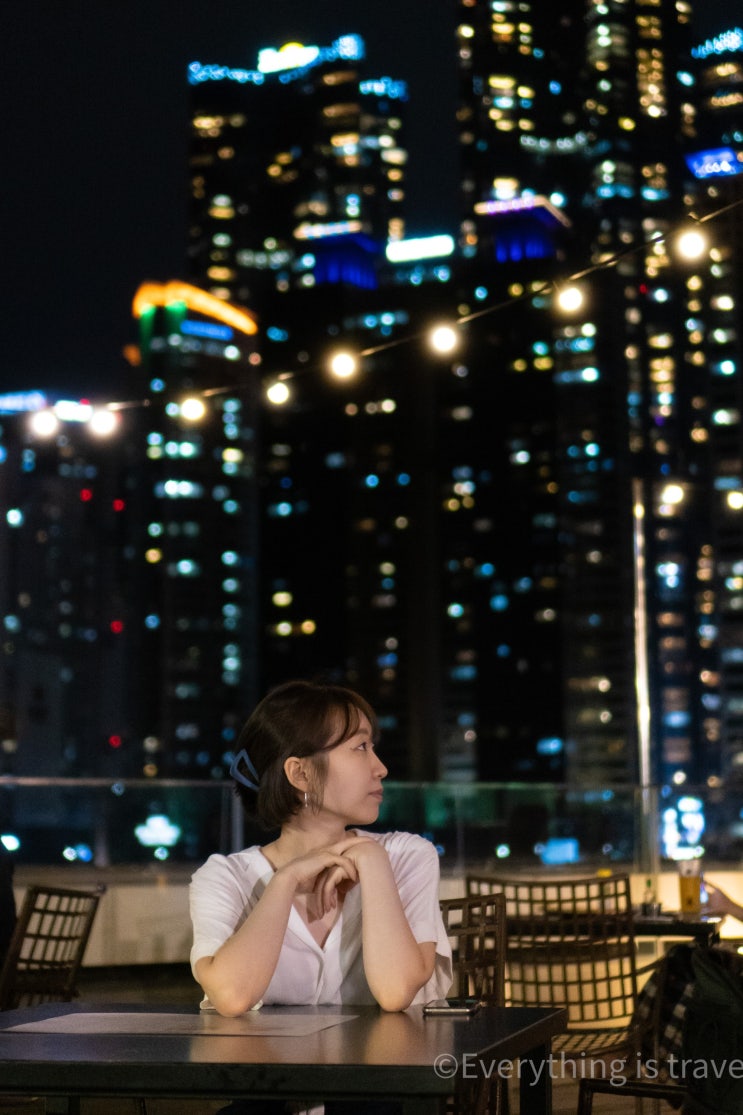  부산 해운대 야경 명소 마린시티 더베이101 그리고 루프101(루프탑)