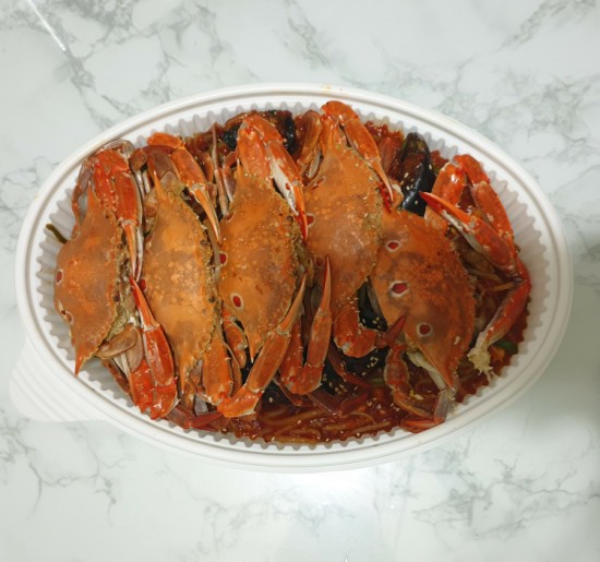  테크노폴리스 맛집 [해담]해물찜전문점 침이 꼴깍 맛있는 배달음식 꽃게찜 먹어요