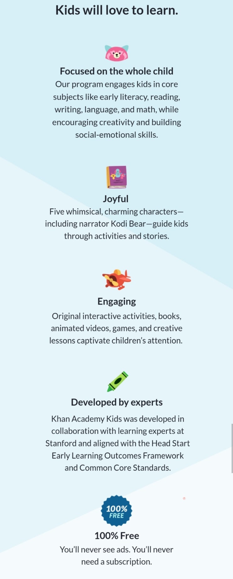 Khan Academy Kid