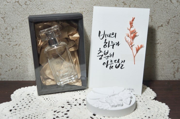  ʚ 20대여자향수 / 여자향수추천 ɞ 향수 사면 석고방향제를 주는 향기로운 제이앤랩 향수 (금목서)