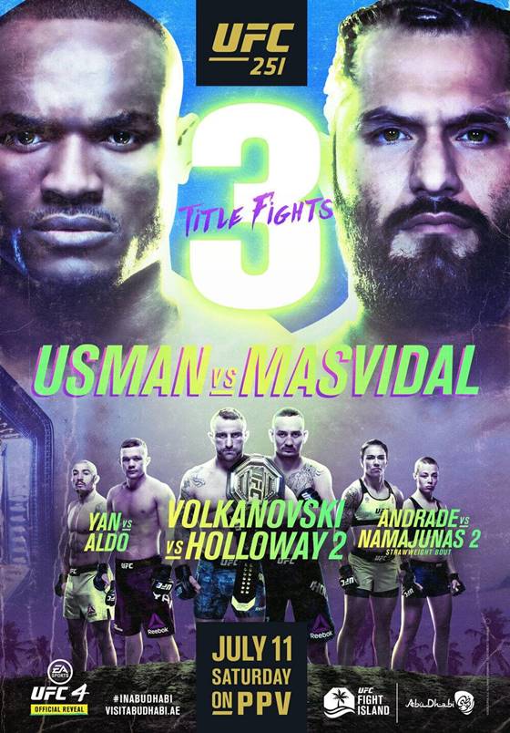 UFC 251 중계 방송