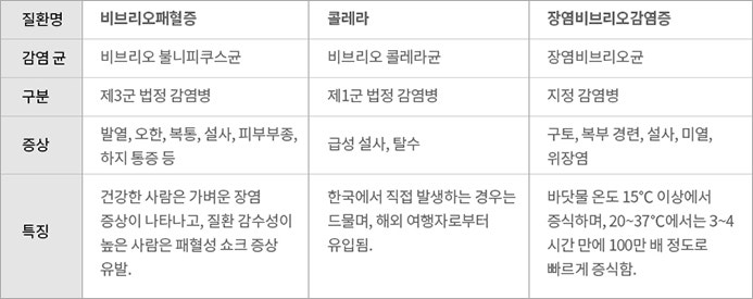여름철 배탈 설사 비브리오패혈증 증상 및 예방법 : 네이버 블로그