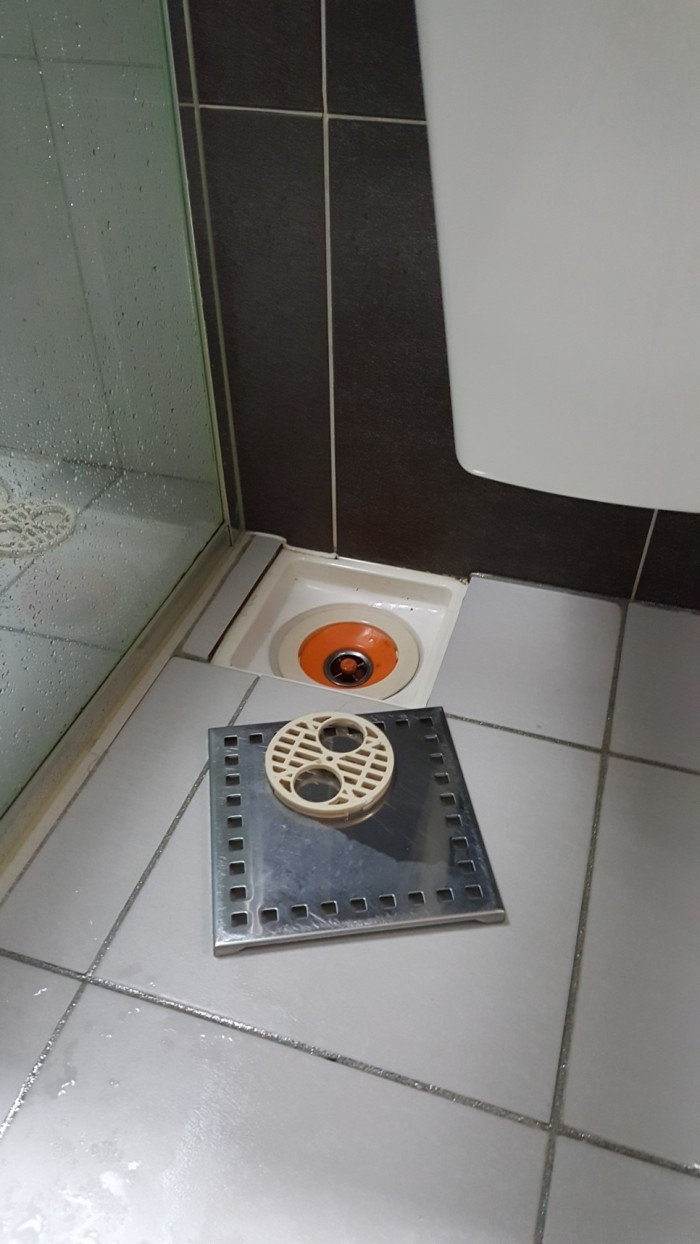  부산 해운대구 빌라 하수구악취차단 시공사례