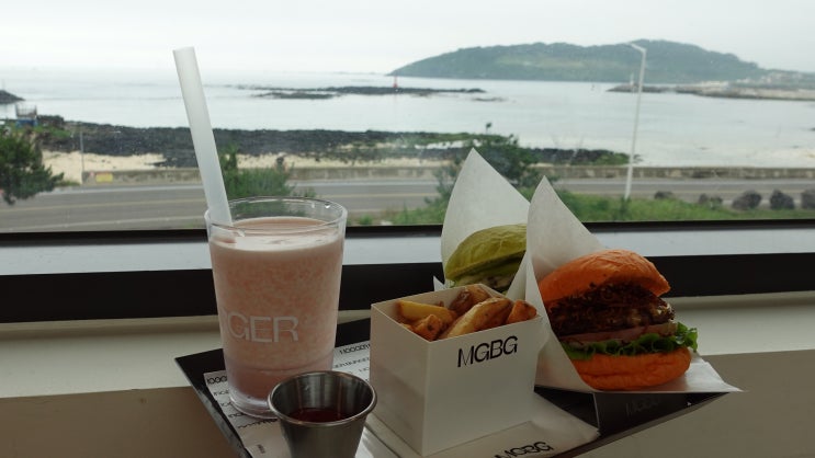 함덕 / 제주도 수제버거 맛집 무거버거!! 바다보면서 먹는 수제햄버거 맛집! (바다뷰+)