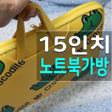  15인치 노트북 파우치 크고 예쁜 노트북가방