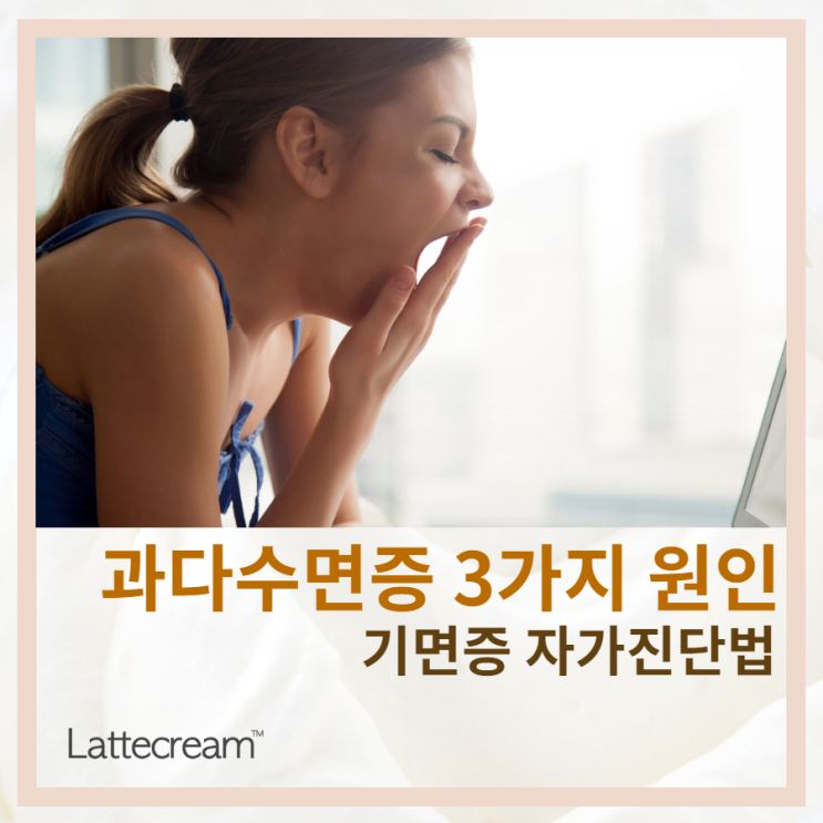  기면증 자가진단 [과다수면증 원인 3가지]