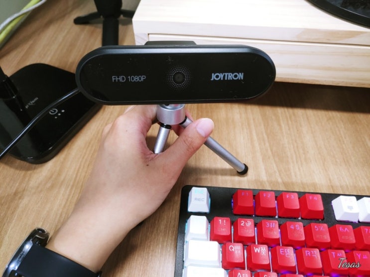  컴퓨터 노트북 웹캠 조이트론 USB 웹카메라로!