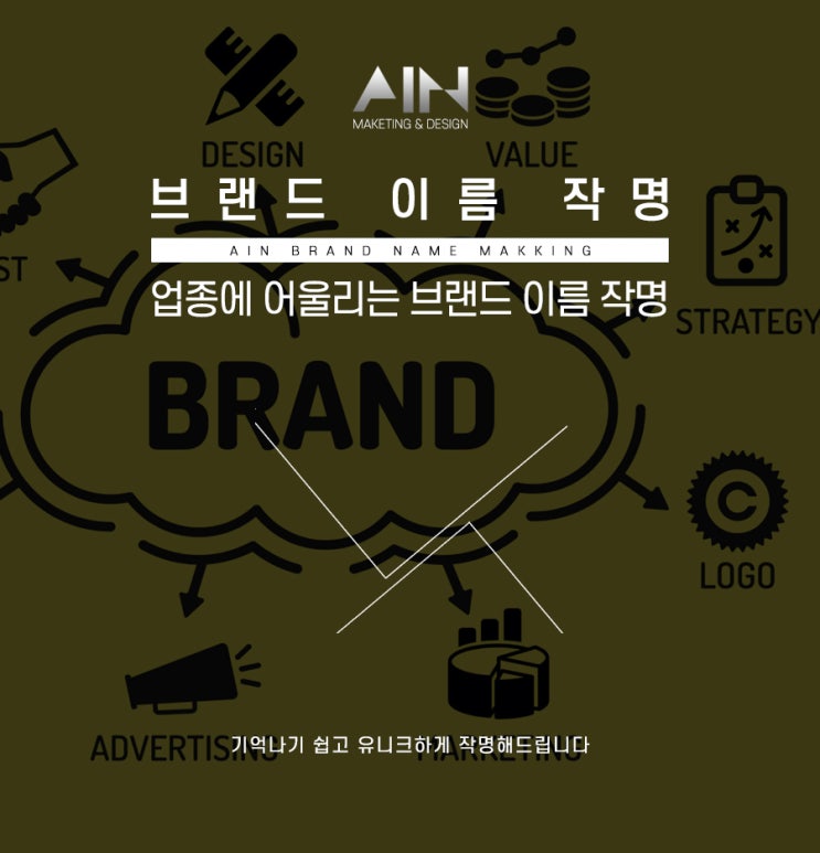  아인 브랜드 이름 작명