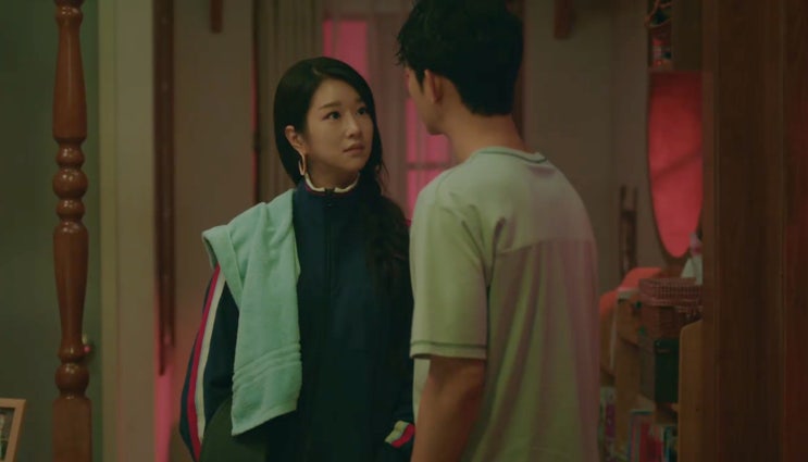 대사를 바꿔 본 김수현과 서예지 대사를 바꿔 본 김수현과 서예지