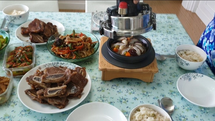  2인용 압력돌솥밥솥 입맛 없으신 부모님께 선물했어요