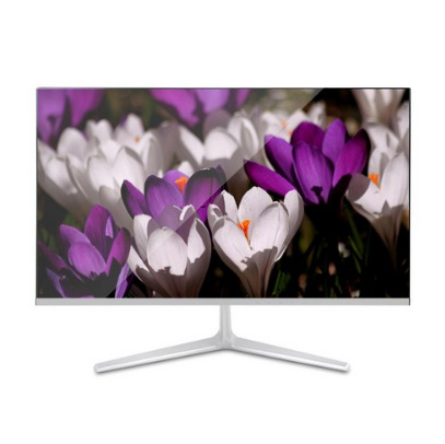  한솔시스템 60cm FHD 베젤리스 모니터 화이트