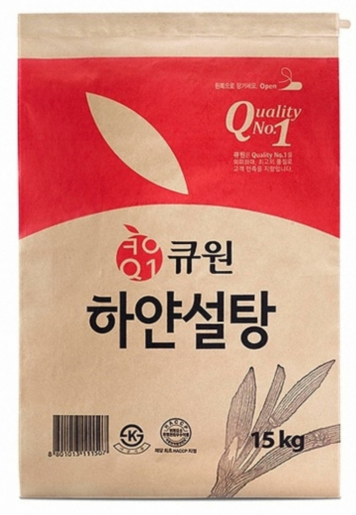 삼양사 큐원 하얀설탕 15kg 도매 배달