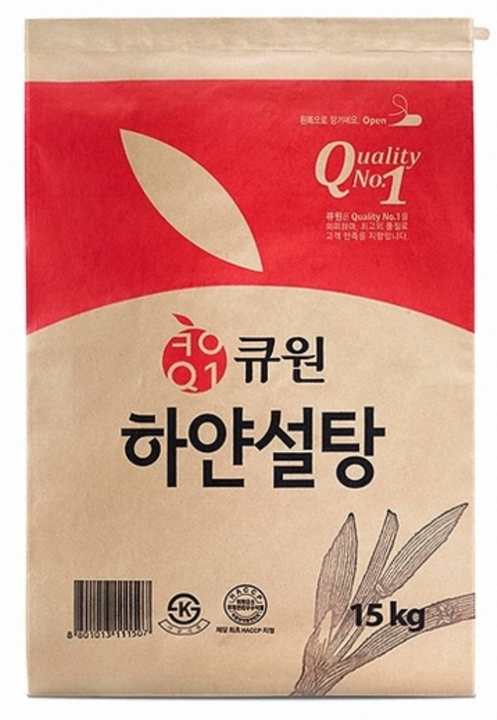  삼양사 큐원 하얀설탕 15kg 도매 배달