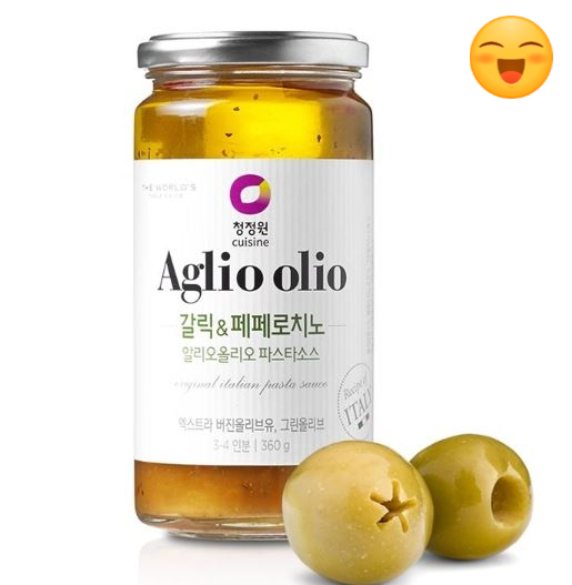  와! 알리오올리오 소스가 나왔다고요? 청정원알리오올리오소스!
