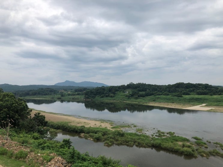  파주 연천 임진강 호로고루성 흐린날도 멋있다.
