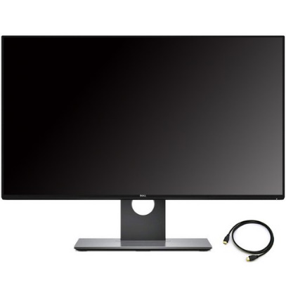  델 68.47 cm QHD IPS 울트라 샤프 모니터 + HDMI 케이블