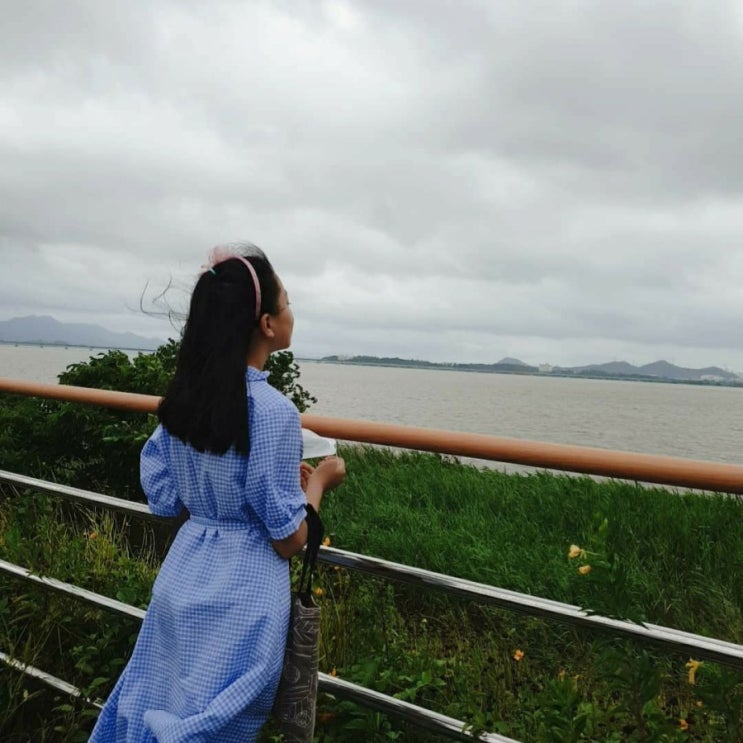  목포수변공원 딸이랑 산책하기~ 시원하고 좋다~
