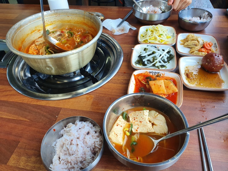 함덕맛집 부영식당 함덕찌개맛집 동태찌개 8천원