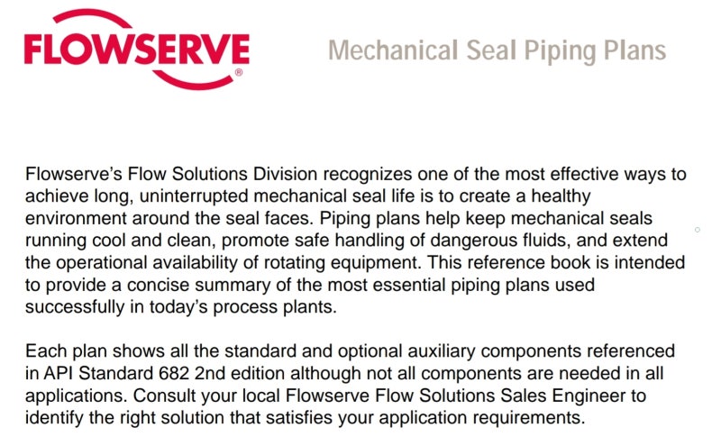 [회전] Mechanical Seal Plan API 52 (메카니칼 씰 플랜 52) : 네이버 블로그