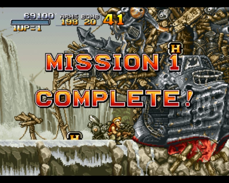 메탈슬러그(Metal slug) 1을 플레이 해봤습니다. : 네이버 블로그