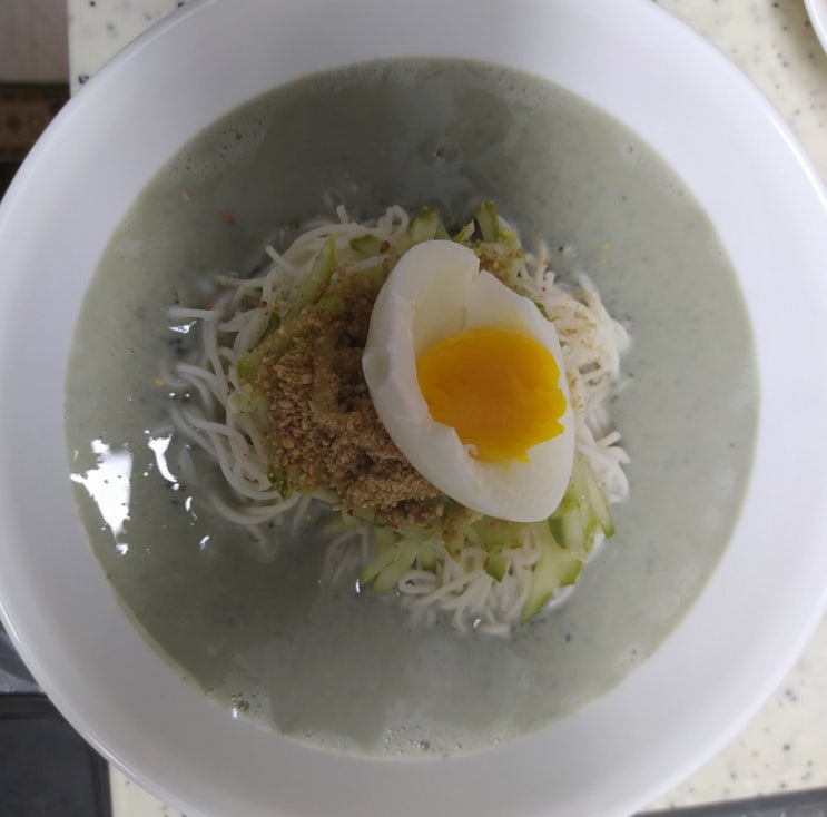  서리태로 콩국수 만들기.. 실패없이 콩국만드는법