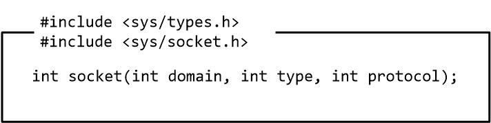  [C언어/리눅스 네트워크 프로그래밍] socket() 함수, 소켓을 초기화 시키는 함수