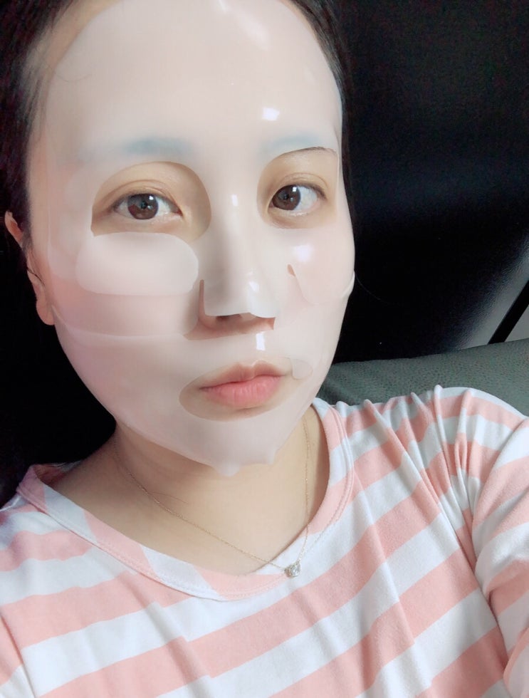  피부가 광이 나시네요 와이프님 블랑두부 고백키트 뉴본셀팩 덕분인가
