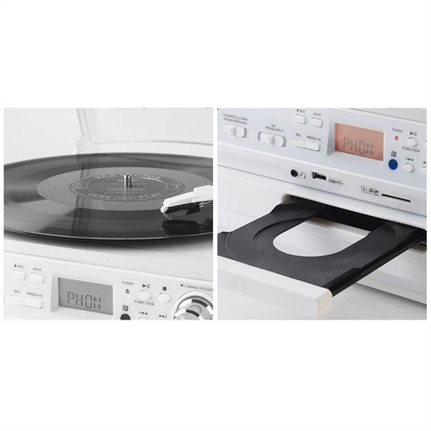  [할인추천] 사운드룩 디지털 CD/ USB LP 턴테이블 SLT-300W 2020-07-15기준 119,540 원︎ 37% 할인