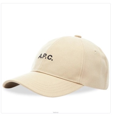 A.P.C. 아페쎄 로고 찰리 볼캡 COCPR-M24069 A.P.C. 아페쎄 로고 찰리 볼캡 COCPR-M24069