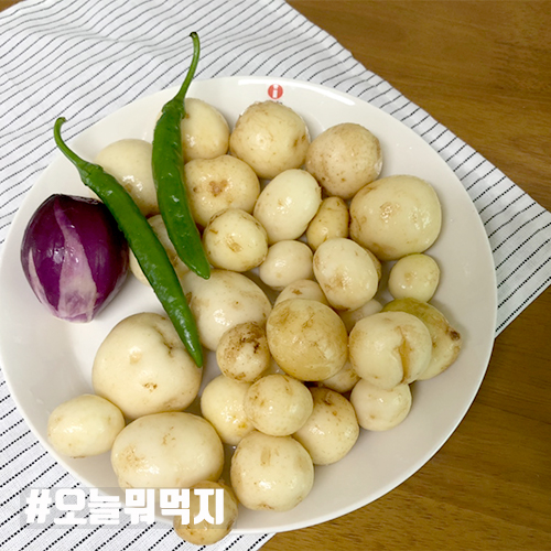  아마따의부엌 오늘뭐먹지? : 7월 제철음식 감자볶음 + 감자국