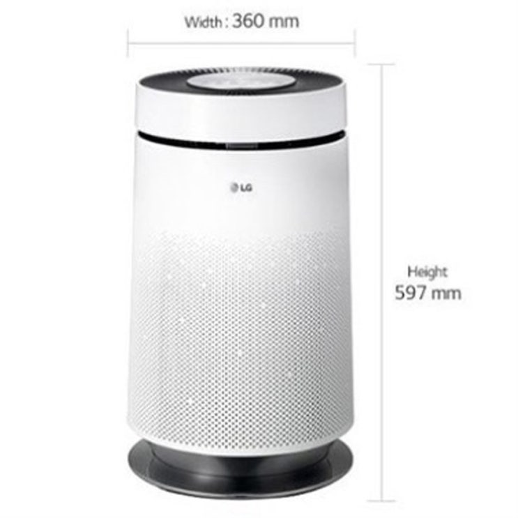  15일자 핫상품 LG전자 퓨리케어 360도 공기청정기 AS180DWFC 58! 후기예요