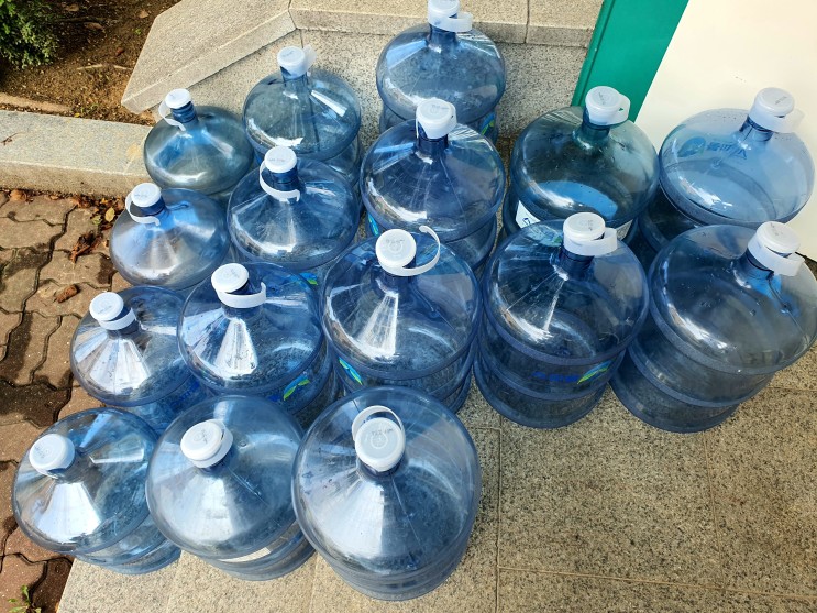 인천 서구 수돗물 유충 발생에 따른 학교급식 상황(생수 급식)