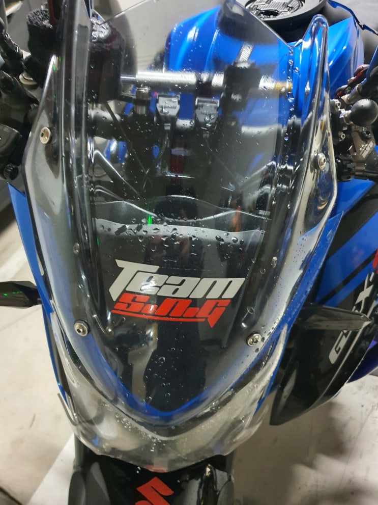  GSX-S750 2019 - 알리발 퓨익 짭스크린