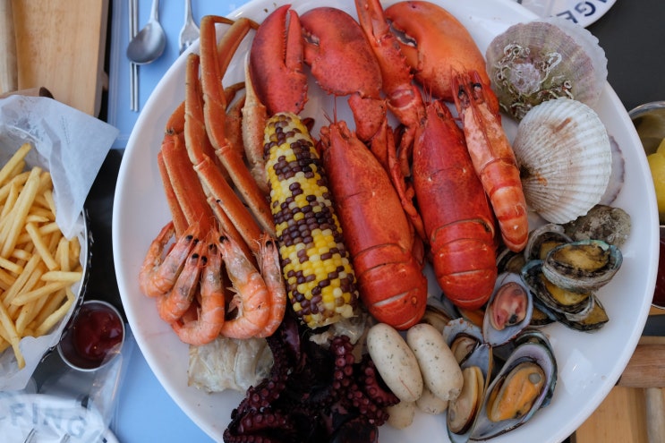  [부산맛집] 해운대야경맛집에서 즐기는 해산물파티,  더베이101 더그랜드카페 크랩팟