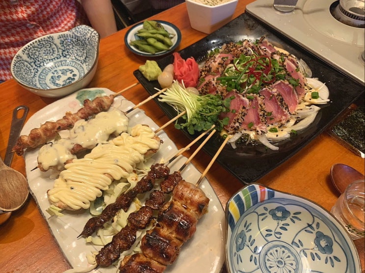 수원 인계동 술집 : 분위기 좋은 이자카야 안주 맛집 '잔잔'