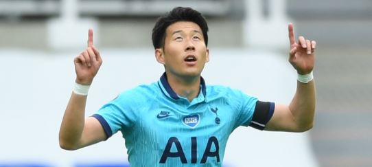  손흥민 '2경기 연속 골' , 팀내 2위 평균 7.5점 토트넘 뉴캐슬