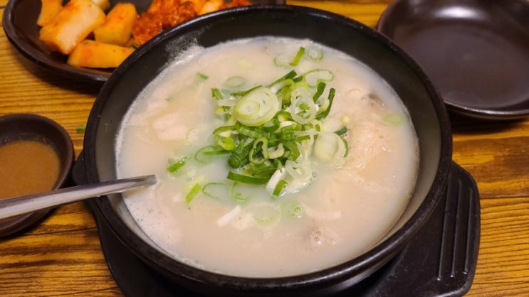  백운계곡 가는길 포천 맛집 -아침식사 (feat.가마솥곰이빠진탕)
