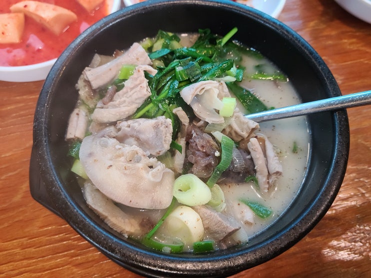  광명 일직동/광명역 '소문난삼부자순대국' 삼부자순대국