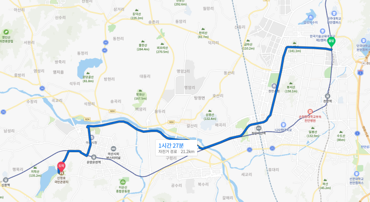  트렉 엑스칼리버9(3탄: 첫 라이딩과 락샥 사용법 등 초보자 유의 사항)