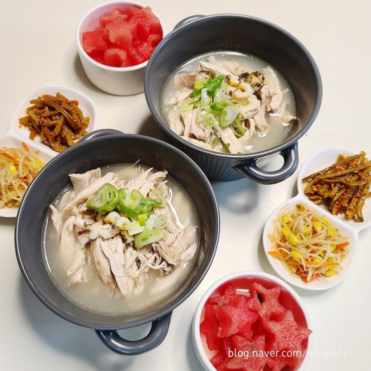 Jinny's집밥다이어리 7월16일 주간밥상 백종원닭곰탕 진한국물 맛이 최고입니다 Jinny's집밥다이어리 7월16일 주간밥상 백종원닭곰탕 진한국물 맛이 최고입니다